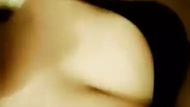 Indian GF Waafa Selfie Video 4 BF exposing boobs n pussy