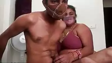 Busty bhabhi teaches her devar how to fuck practically
