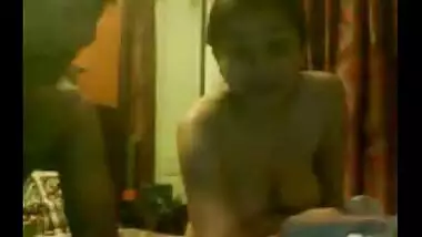 Karnataka house wife making her first home sex video