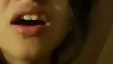 Young girl in BDSM real sex MMS with boyfriend