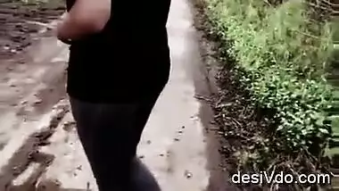 fucking with stranger while jogging in native village