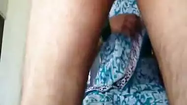 Desi Maid Pulling Up Her Saree To Get Banged