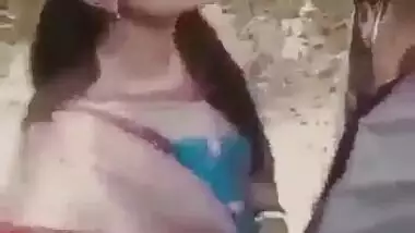 Beautiful Sylheti girl outdoor blowjob till Cum
