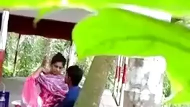 Pervert patiently waits for the Desi couple to do some porn things