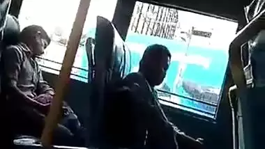 Dick fls on bus