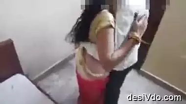 nila teacher in saree fucked by bf while frnd records leaked mms