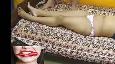 Real desi Indian bhabhi moans during sex