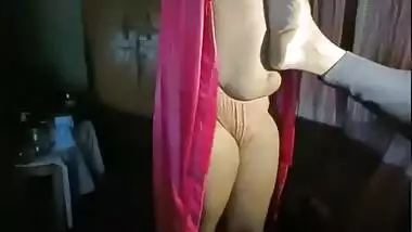 Desi Wife Showing and Hubby Recording