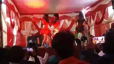 Indian very hot stage dance