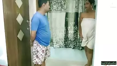 Indian beautiful wife repay husband debt!! Best Indian sex