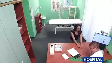 FakeHospital Doctor examines cute hot sexy patient
