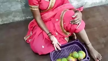 Plump Street Fruit vendor sex with costumer