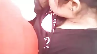 desi college girl with lover in college campus