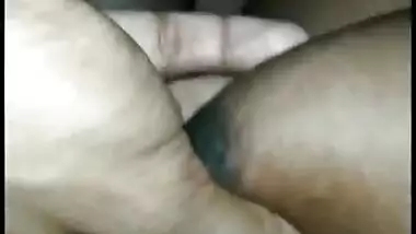 South Indian busty maid sucking dick of her house owner