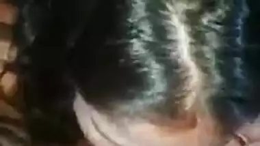 Desi deepthroat sex MMS clip of a hawt girlfriend