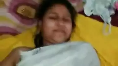 Sexy Indian Girl Boobs Record By Bf