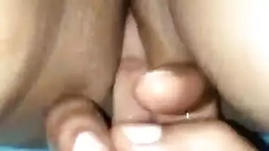 Desi wife first anal fingering