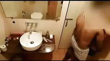 Sexy Indian IT office girl hardcore sex scandal in bathroom