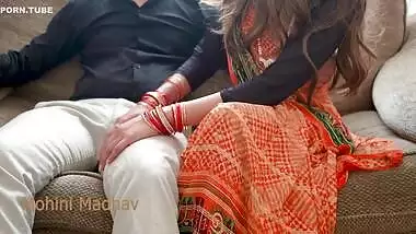Indian Hot Strip Girl Has Hard Fuck With Her Boyfriend On Birthday In Traditional Dress - Mother In Law