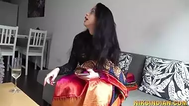 Niks Indian - Servant Pisses In Hot Milfs Mouth After Fucking Her Pussy
