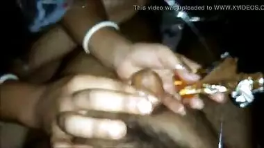 Indian bhabhi pasting cadbury silk on my cock