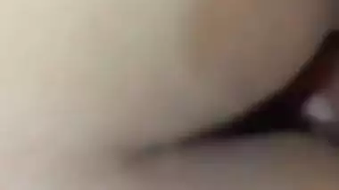Unmarried couple’s hotel sex MMS in the doggy style