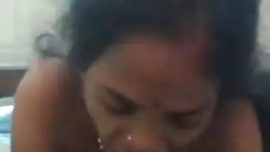 Indian maid jyoti sucking my dick