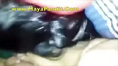 MayaPandit.Com Presents - Indian MILF Aunty with Lactating Milk Boobs Getting Fucked in POV Homemade Amateur Porn Video with Big Cumshot on Tits
