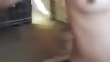 Cute Ruhinga Girl Nude Show On Selfie Cam