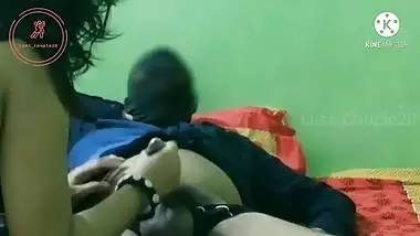Busty Indian wife seducing in white saree (Part-6/6) Riding desperately to satisfy her partner!