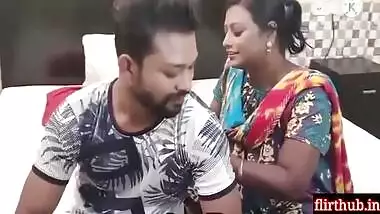 Indian Sexy Nokrani Fucked By - Young Boy