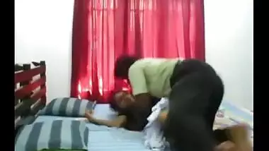 Desi nasty beauty drilled by intimate teacher