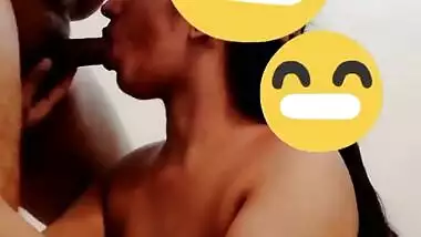Punjabi bhabhi blowjob with cum on face