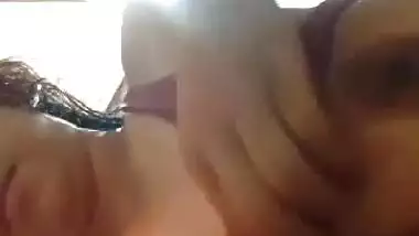 Desi village girl showing her pussy