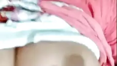 Sexy horny girl masturbation MMS video