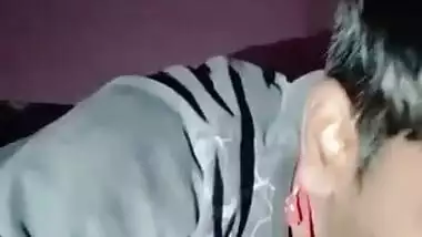 Dehati lover enjoying sex on cam at night time