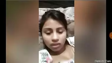 Jia ,Big boobs girlfriend looks hot in video call