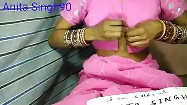 Anita bhabi ki chudai pink saree in open desi video