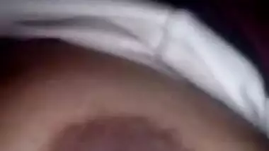 Cheating desi wife video call sex chat boob show