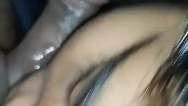 Chubby hairy Desi girl blowjob to her cousin brother