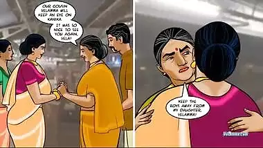 South Indian aunty Velamma Video 69: Railway coupling