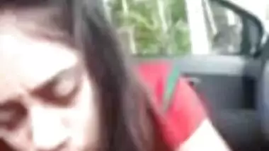 desi gf giving expert blow job to her lover in car like rand