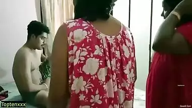 Today Exclusive -desi Bhabhi And Her Sister Caught Devor Masturbate!