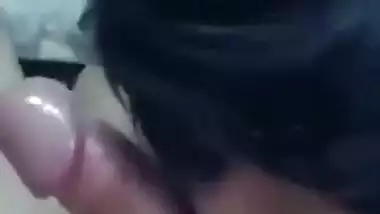 Sexy Short Haired Girl Blowjob And Eating Cum