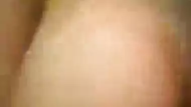 Cute Desi girl big boobs pussy show for boyfriend selfie video
