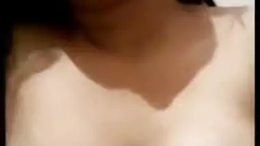 Camgirl's boobs are so sexy that the Desi guy is ready to lick them