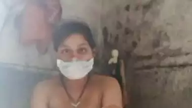 Pregnant Dehati wife nude show in bathroom