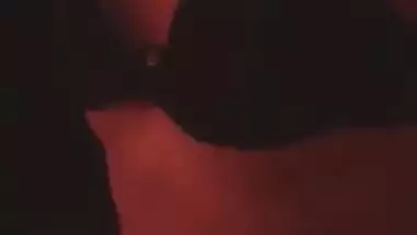 Guy films Paki girlfriend's tits before amateur chudai on camera
